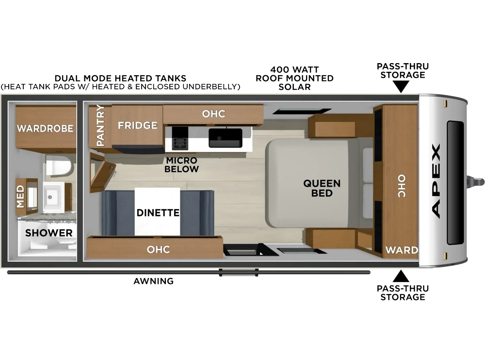Coachmen Apex Nano Apex Nano 187RB 2027 alt