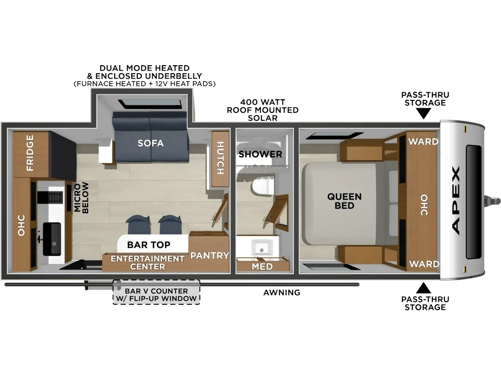 2027 Coachmen Apex Nano Apex Nano 216RKS - DSO alt