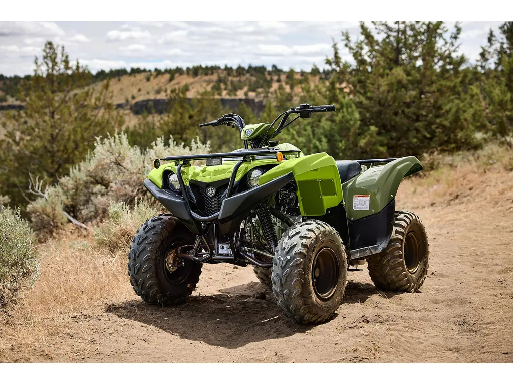 2027 Yamaha GRIZZLY 110 Tactical Green/Acid Green