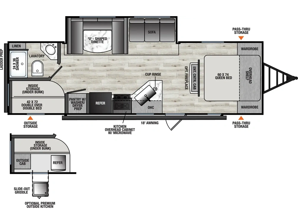 Coachmen Coachmen Clipper Travel Trailers #CampEasy Coachmen Clipper Travel Trailers #CampEasy 262DBS 2027 alt