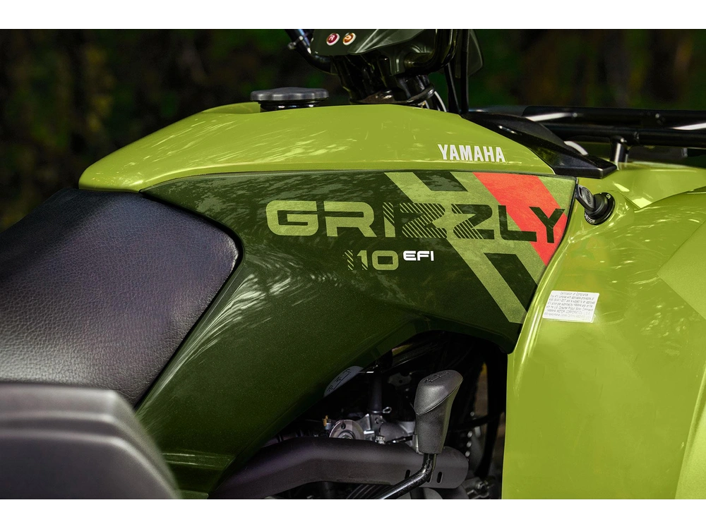 2027 Yamaha GRIZZLY 110 GRIZZLY 110 Tactical Green/Acid Green alt