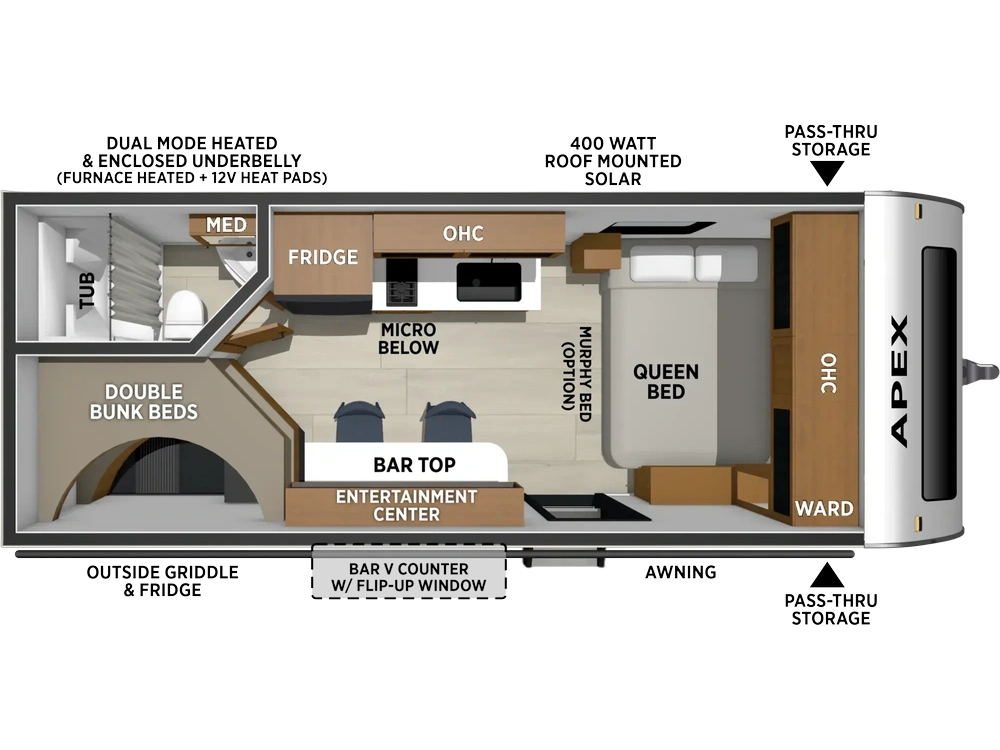 Coachmen Apex Nano Apex Nano 183BH 2027 alt