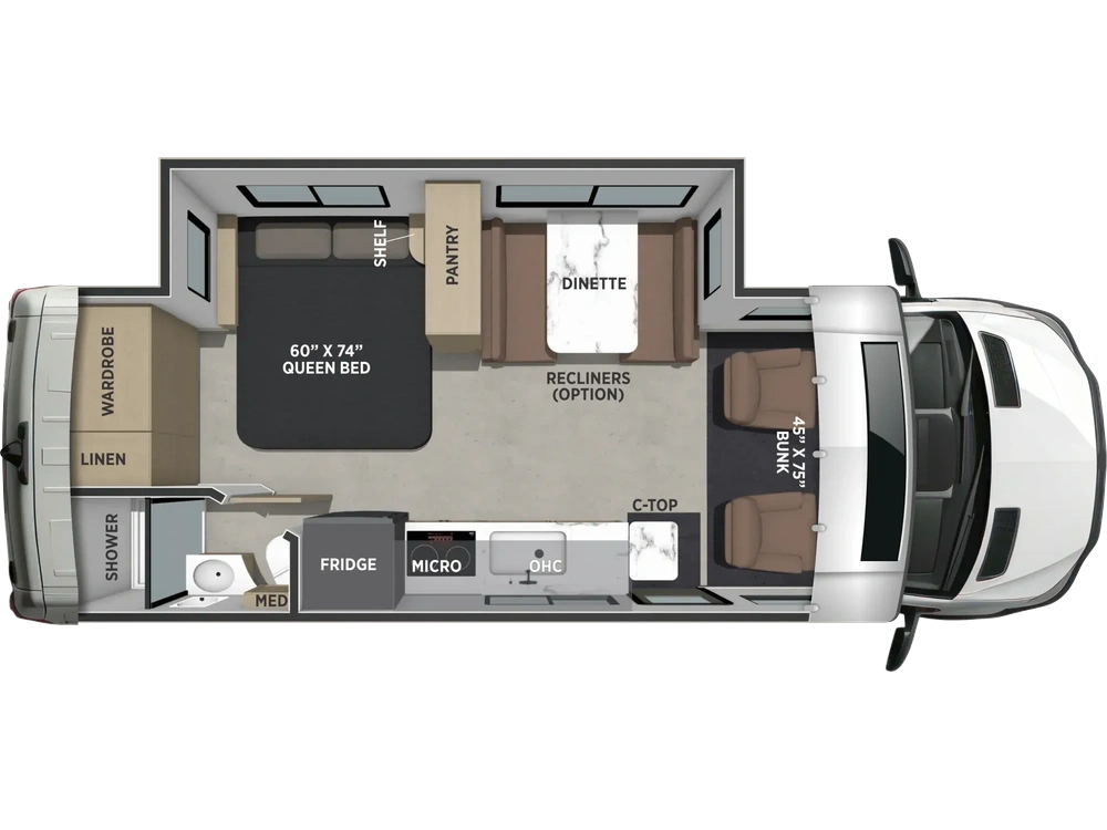 2027 Coachmen Prism Class C Prism Class C 24FS