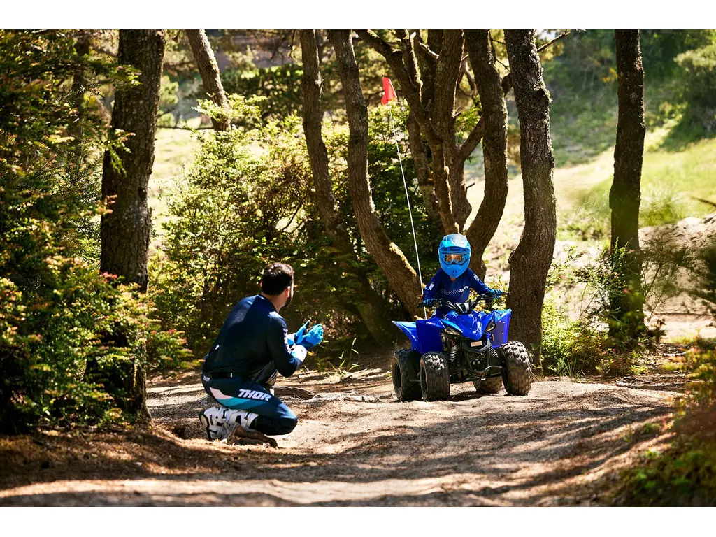 2027 Yamaha YFZ50 Team Yamaha Blue