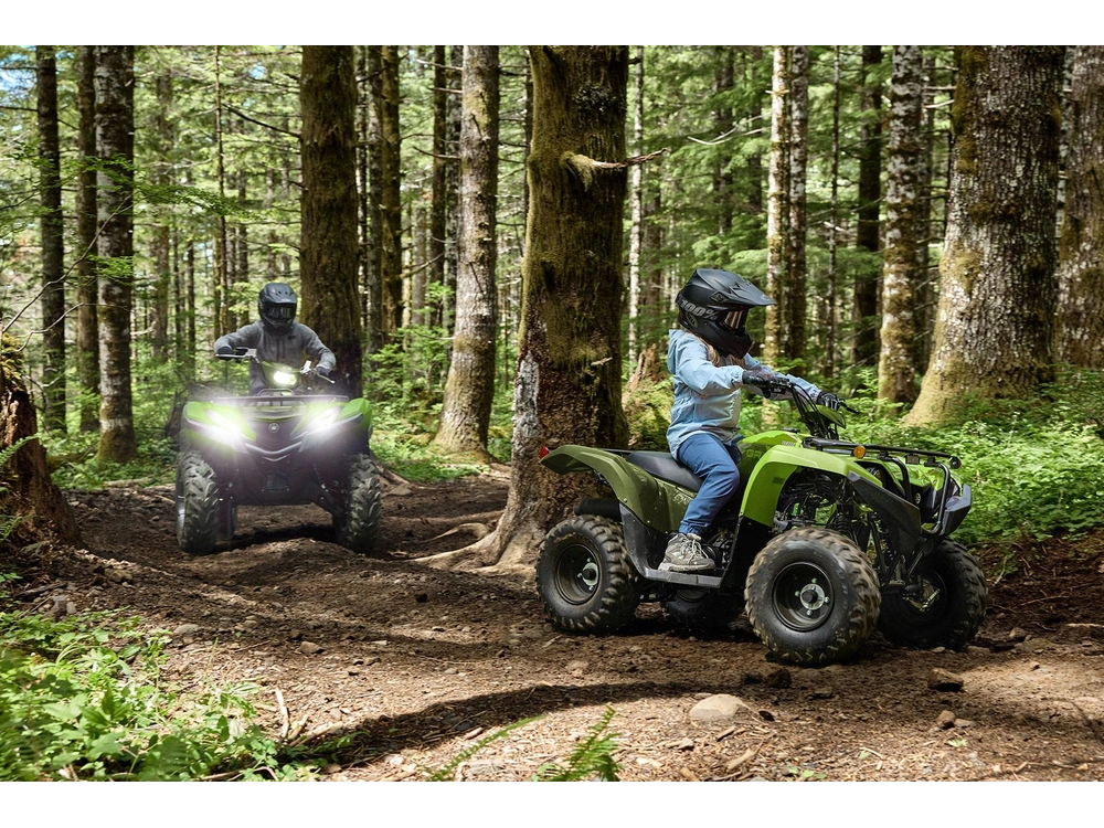 2027 Yamaha GRIZZLY 110 GRIZZLY 110 Tactical Green/Acid Green alt