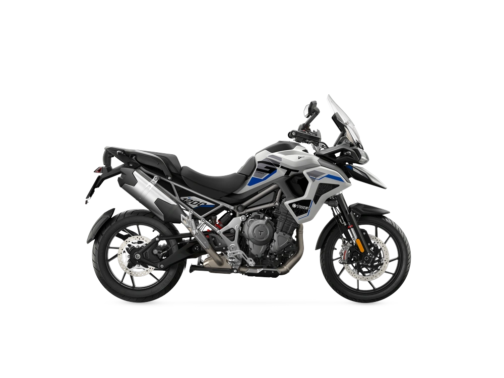 2026 Triumph Tiger Tiger 1200 Alpine Edition Alpine Edition Satin Crystal White alt