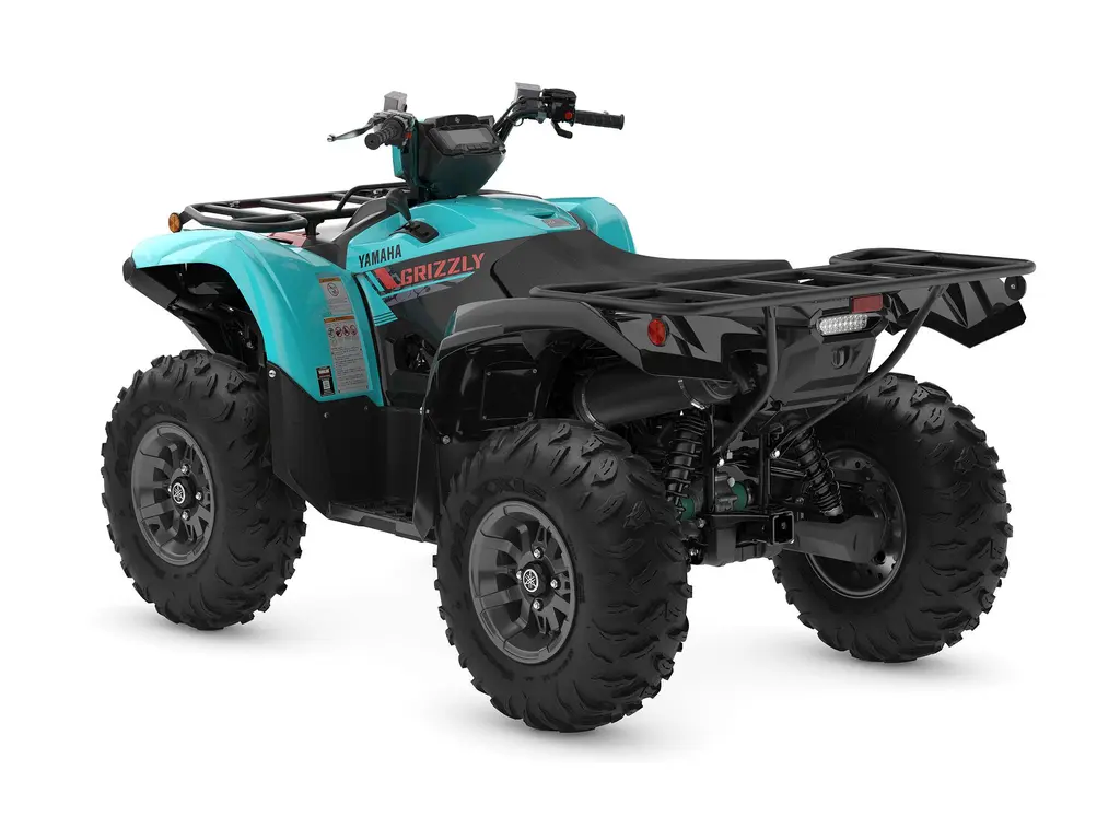 2027 Yamaha GRIZZLY EPS Raven Metallic/Mint