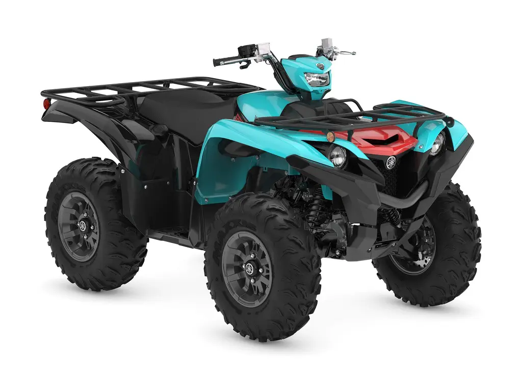 2027 Yamaha GRIZZLY EPS Raven Metallic/Mint