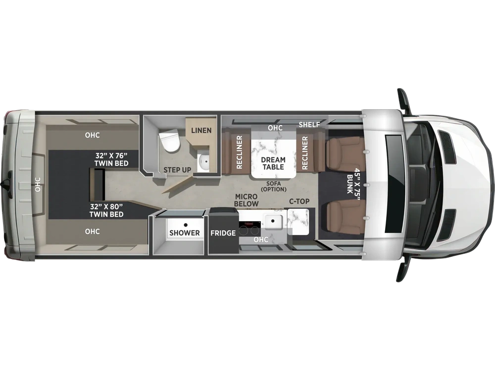 2027 Coachmen Prism Class C Prism Class C 25TB