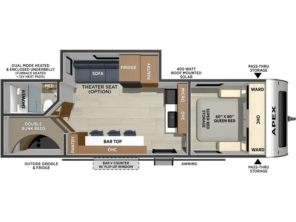 2027 Coachmen Apex Apex 239BARV alt