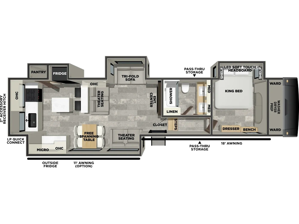 2027 Coachmen Brookstone Brookstone 374RK alt