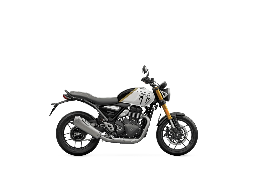 2026 Triumph Speed Speed 400 pearl metallic white alt