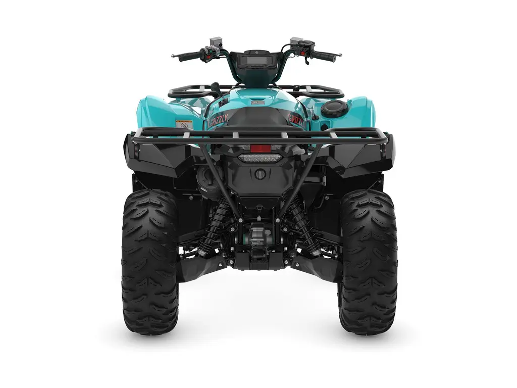2027 Yamaha GRIZZLY EPS Raven Metallic/Mint