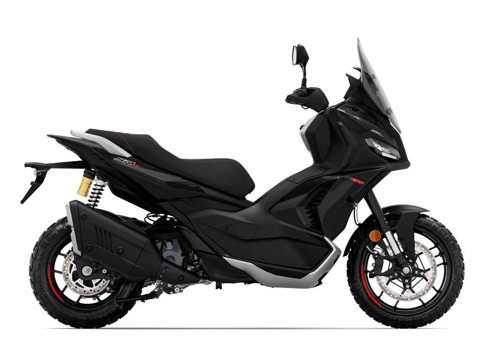 2027 Aprilia SR GT 400 SR GT 400 Rugged Black