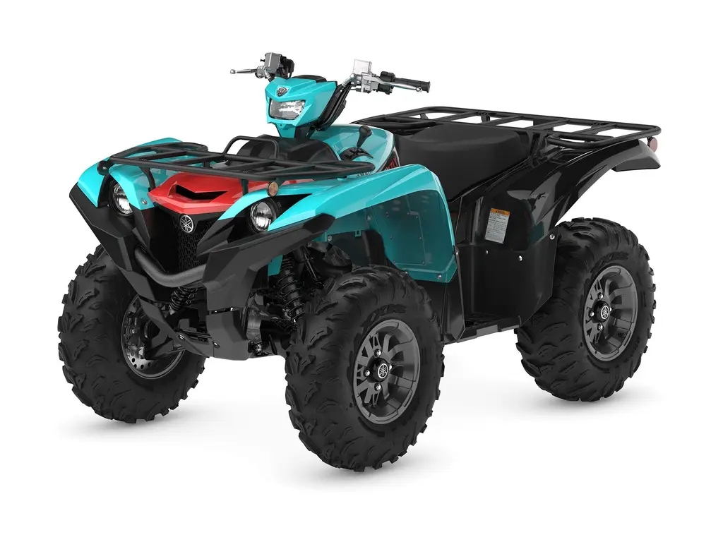 2027 Yamaha GRIZZLY EPS Raven Metallic/Mint