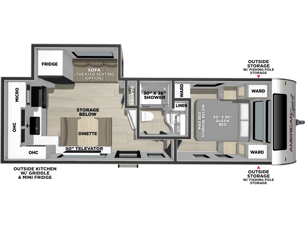 2027 Coachmen American Spirit American Spirit 2560RK alt