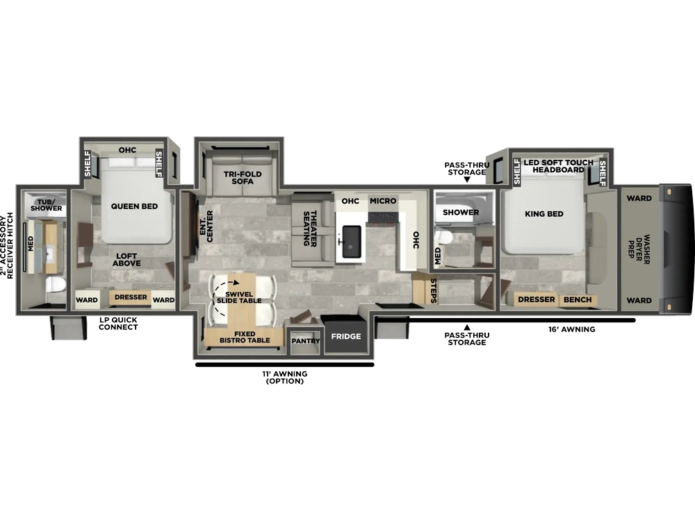 Coachmen Brookstone Brookstone 395DBL 2027 alt