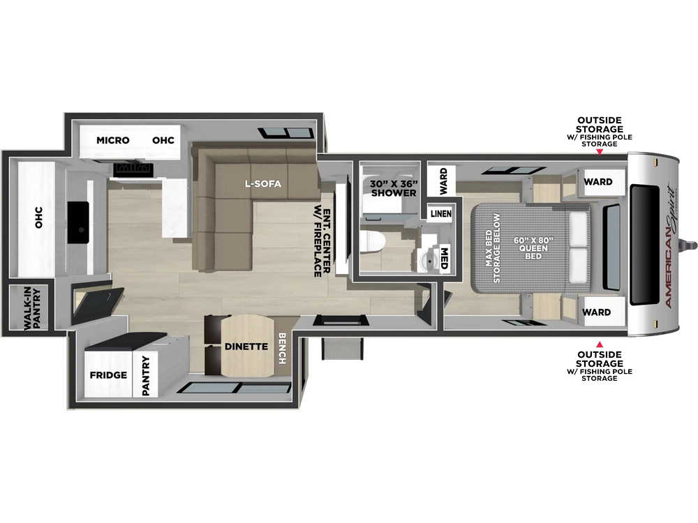 2027 Coachmen American Spirit American Spirit 2870RK alt