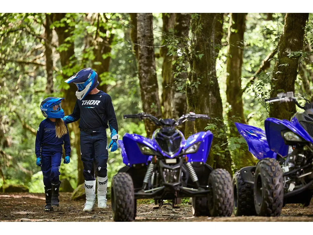 2027 Yamaha RAPTOR 110 Tactical Green/Acid Green