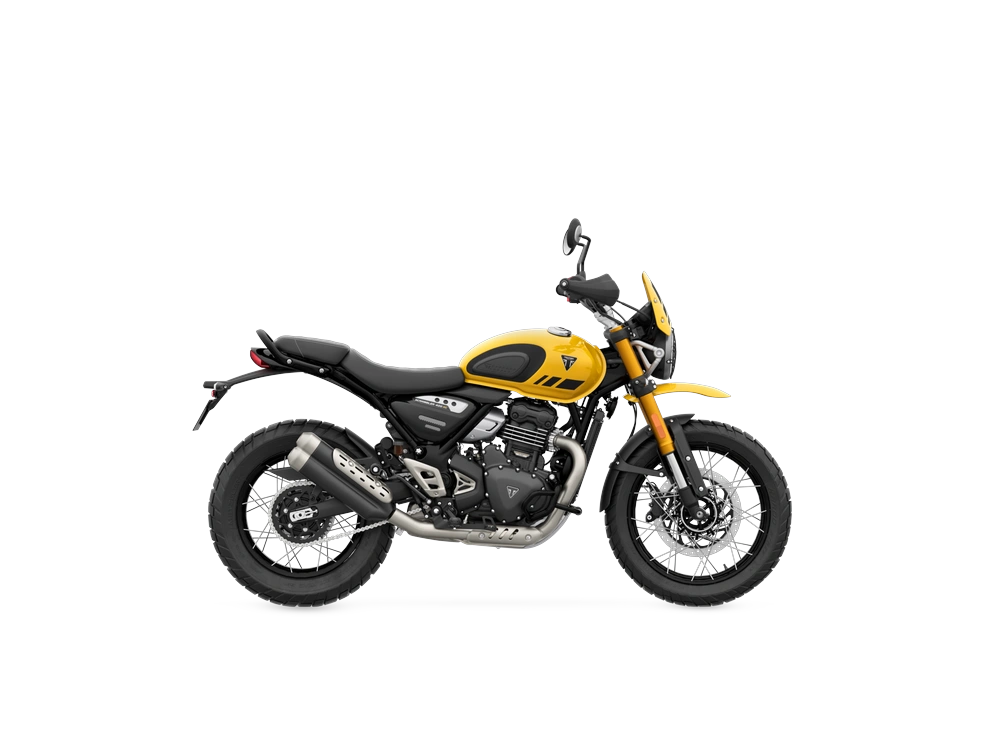 2026 Triumph Scrambler Scrambler 400 XC Racing Yellow alt