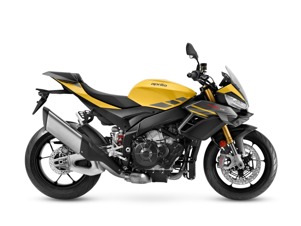 2027 Aprilia Tuono V4 Tuono V4 1100 Scorpion Yellow