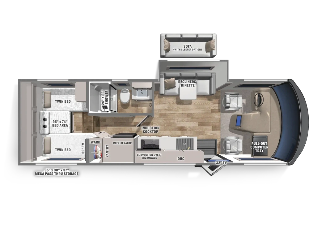Coachmen Euro Crossover Motorhome Euro Crossover Motorhome 25TB 2027 alt