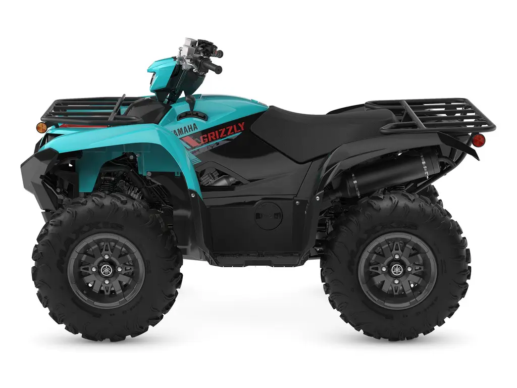2027 Yamaha GRIZZLY EPS Raven Metallic/Mint