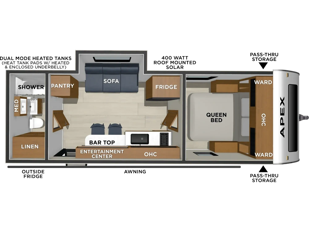 2027 Coachmen Apex Nano Apex Nano 224RBS - DSO alt