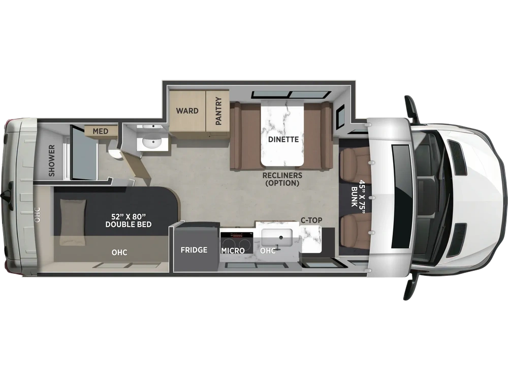 2027 Coachmen Prism Class C Prism Class C 24CB