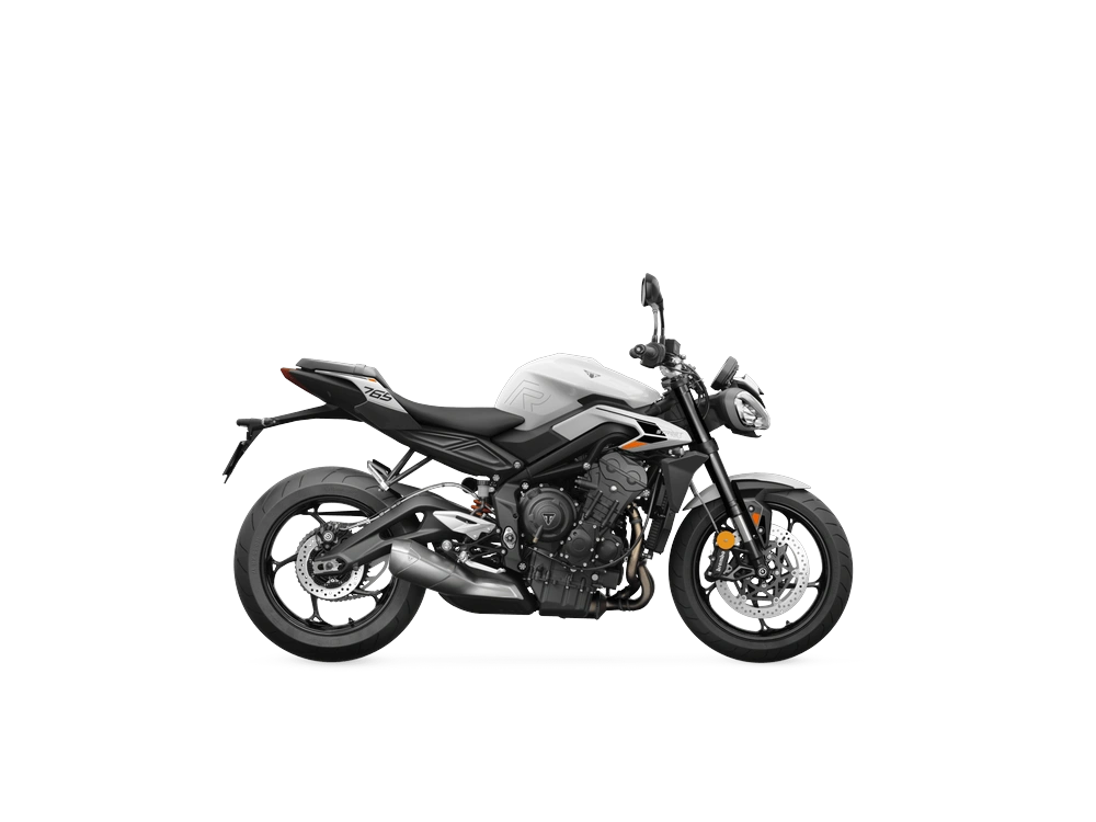 2026 Triumph Street Triple Street Triple 765 R pure white alt