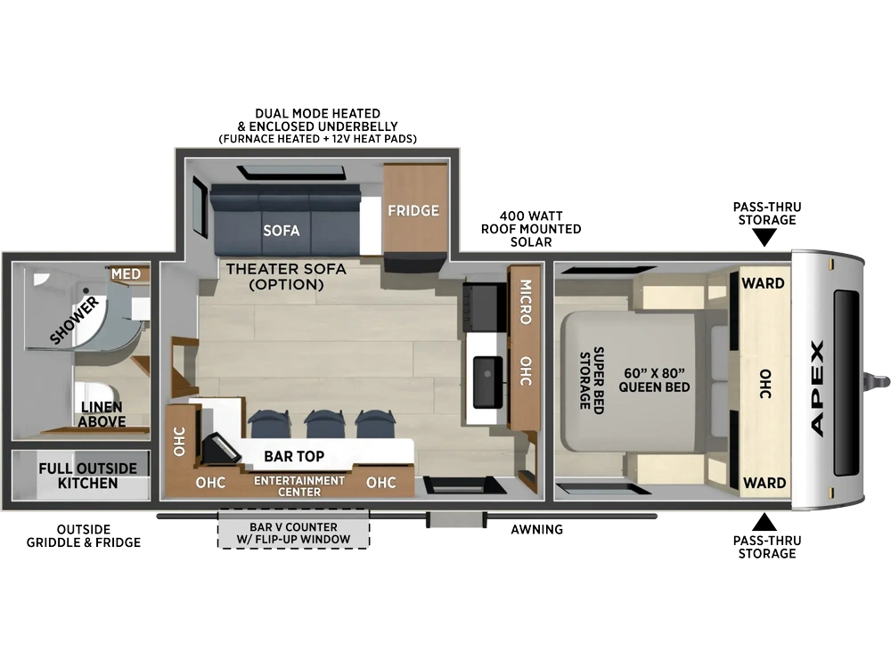 2027 Coachmen Apex Apex 242BARV alt