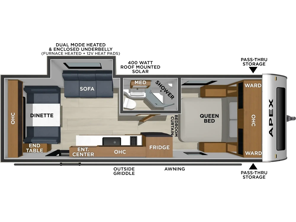 2027 Coachmen Apex Nano Apex Nano 213RDS alt