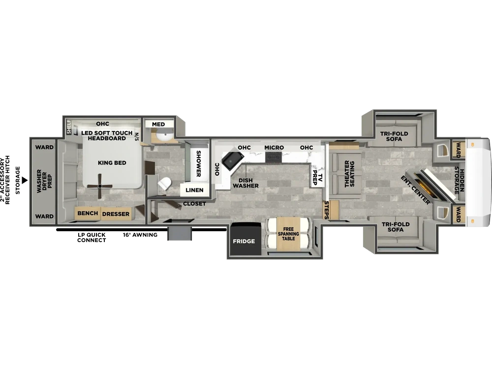 Coachmen Chaparral Chaparral 35CREST 2027 alt