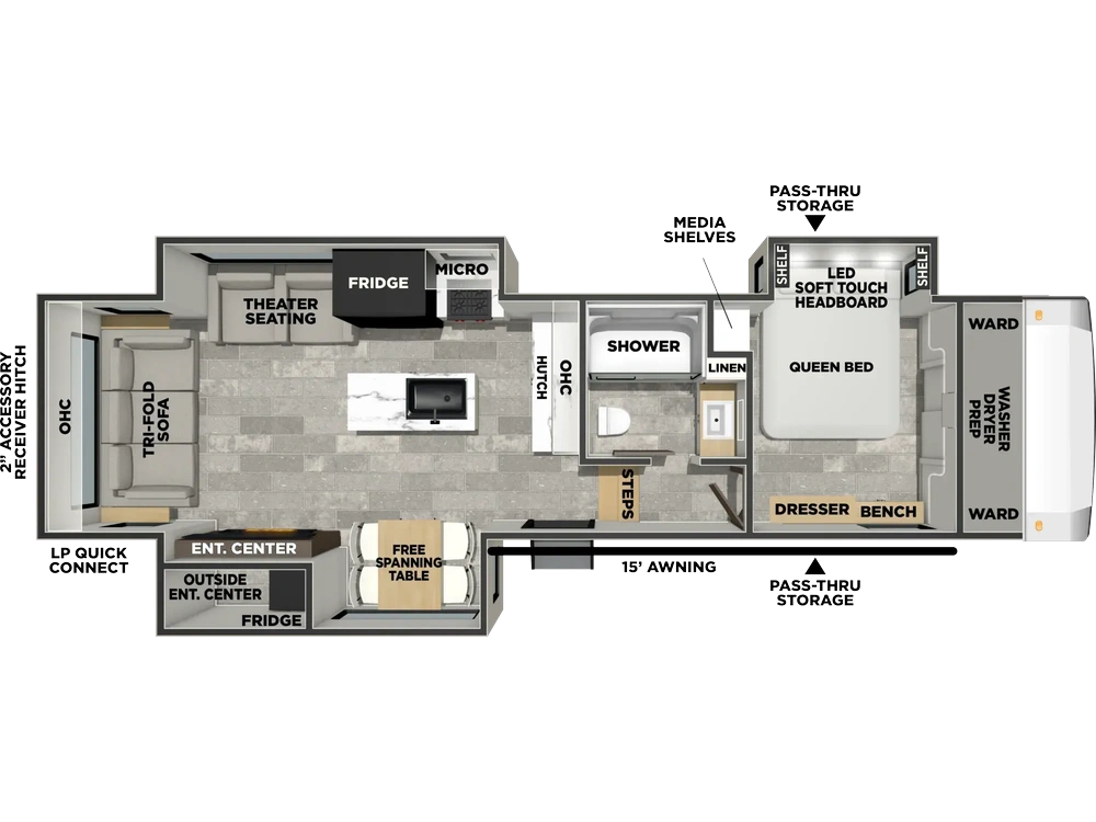 2027 Coachmen Chaparral Chaparral 298RLS alt