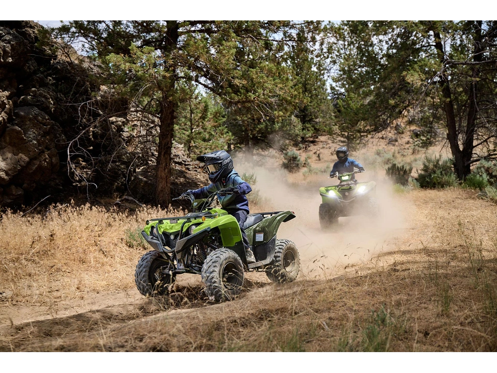 2027 Yamaha GRIZZLY 110 GRIZZLY 110 Tactical Green/Acid Green alt