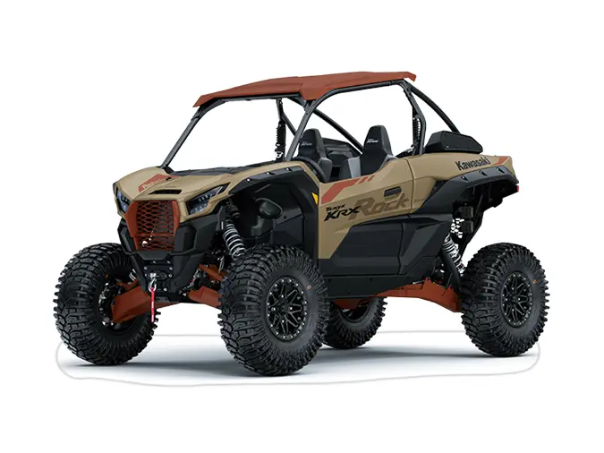2026 Kawasaki TERYX KRX 1000 ROCK EDITION Matte Dark Beige / Brownish Orange