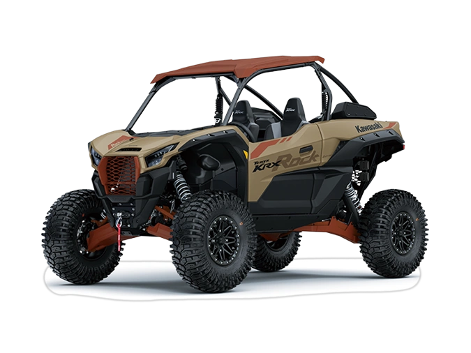 Kawasaki TERYX KRX 1000 ROCK EDITION TERYX KRX 1000 ROCK EDITION Beige Foncé Mat / Orange Brunâtre 2026 alt