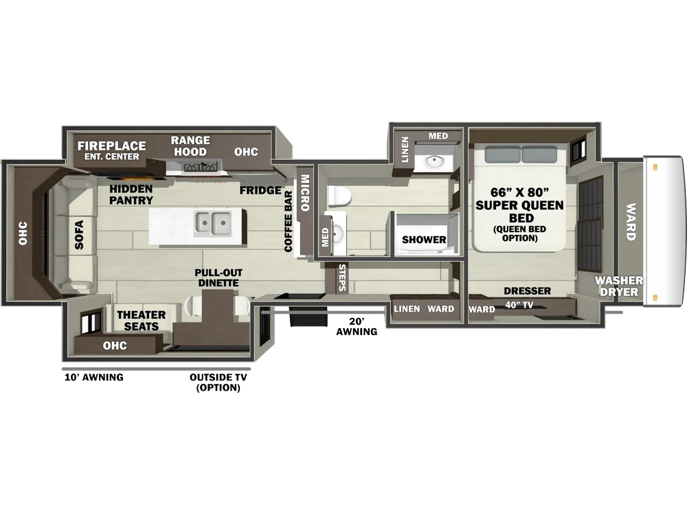 Forest River RIVERSTONE RIVERSTONE 38BMB 2027