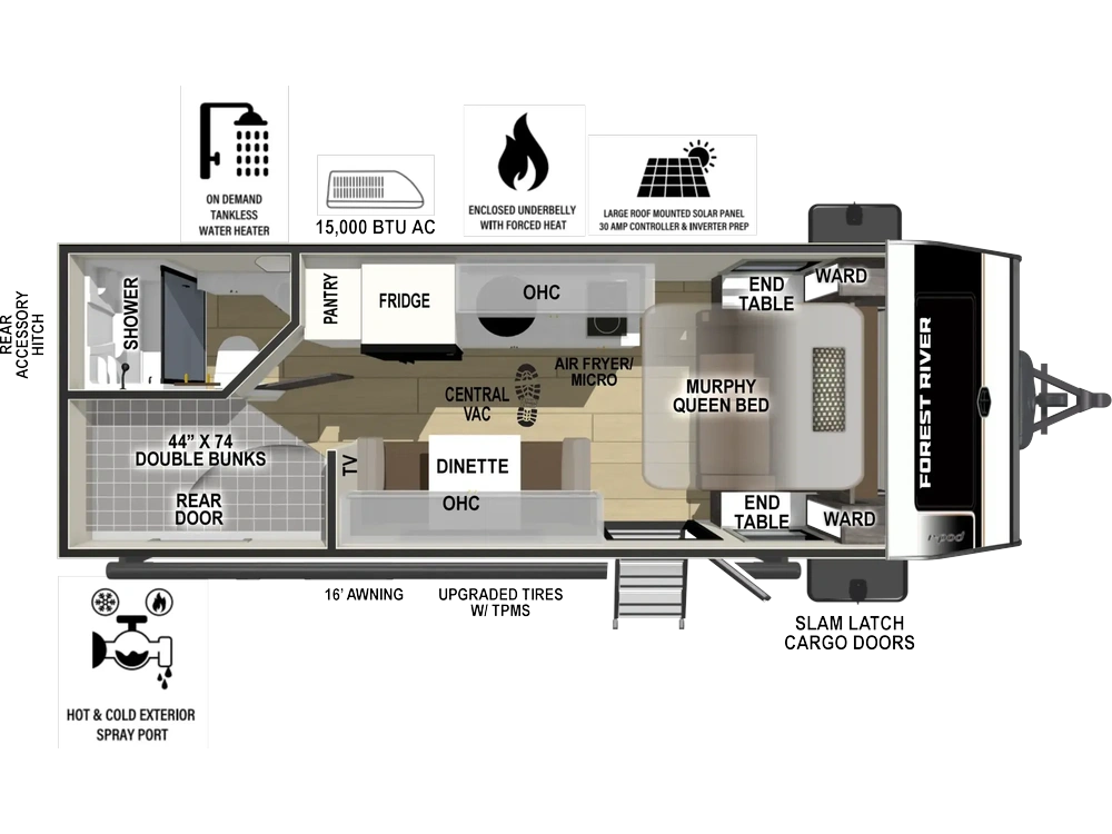 2027 Forest River r•pod r•pod RP-200