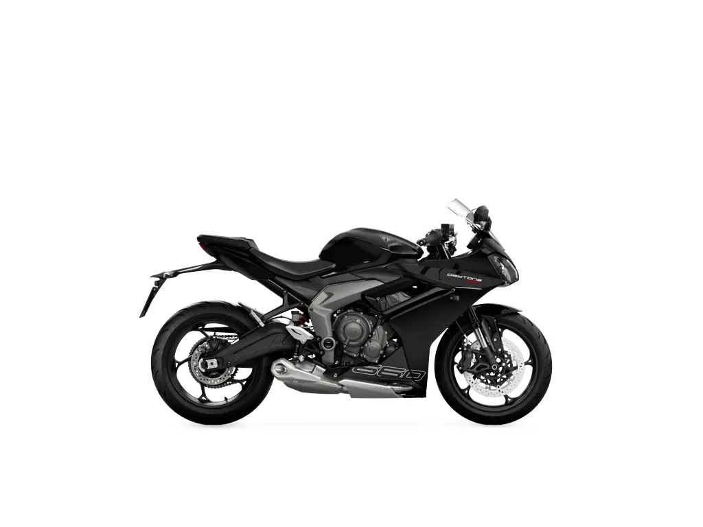 2027 Triumph Daytona 660 Sapphire Black