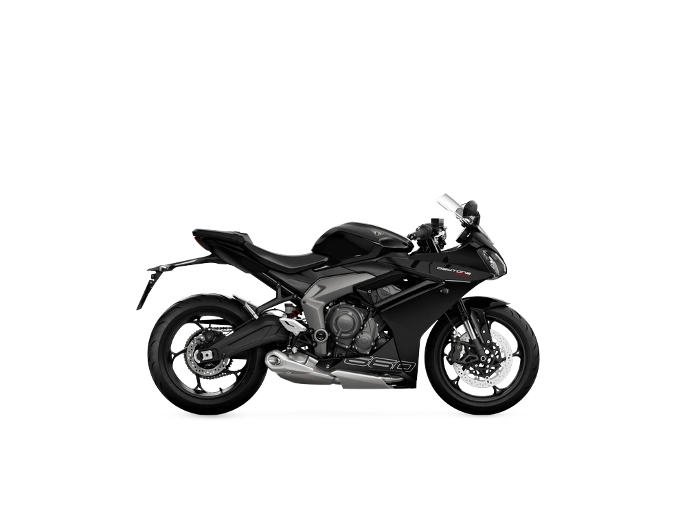 2027 Triumph Daytona 660 Daytona 660 Sapphire Black