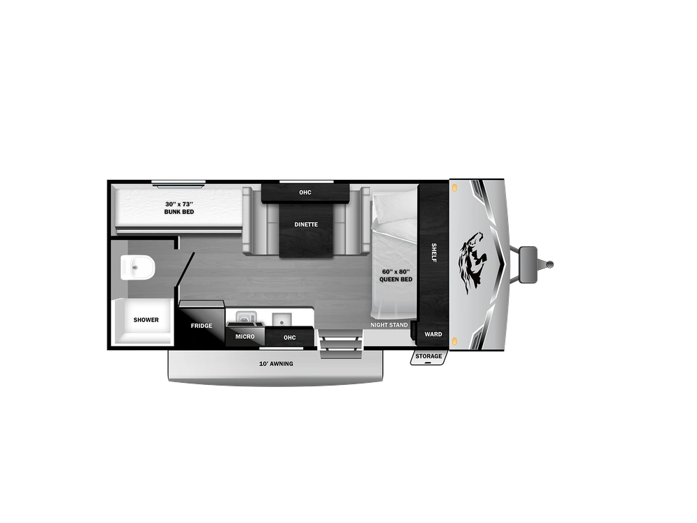 2027 Open Range Range Lite LW Travel Trailer Range Lite LW Travel Trailer 16LW
