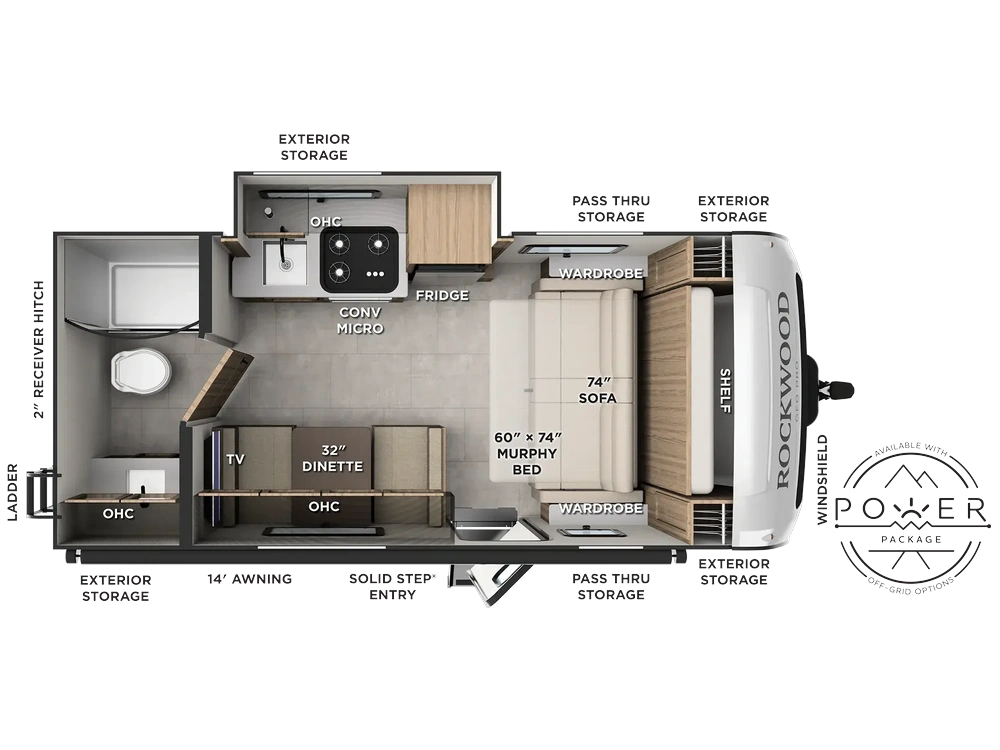 Forest River Rockwood Geo Pro Rockwood Geo Pro G19SFD 2027