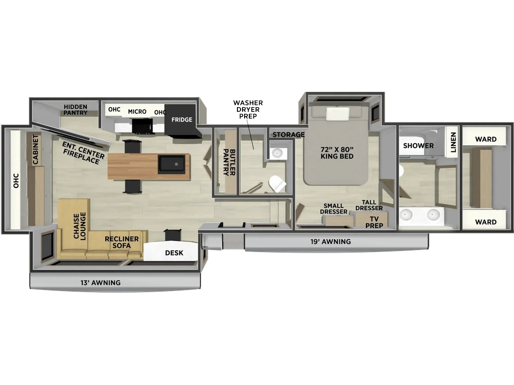 2027 Forest River Sandpiper Sandpiper 3900HBLR