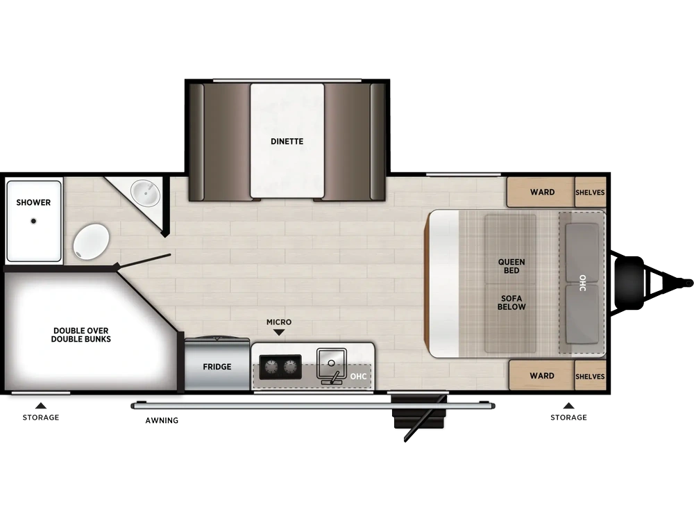Forest River EVO EVO 178BHSE 2027 alt