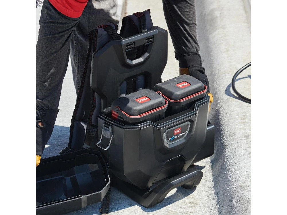 2026 Toro 60V MAX* Revolution® Backpack - Battery Not Included 60V MAX* Revolution® Backpack - Battery Not Included