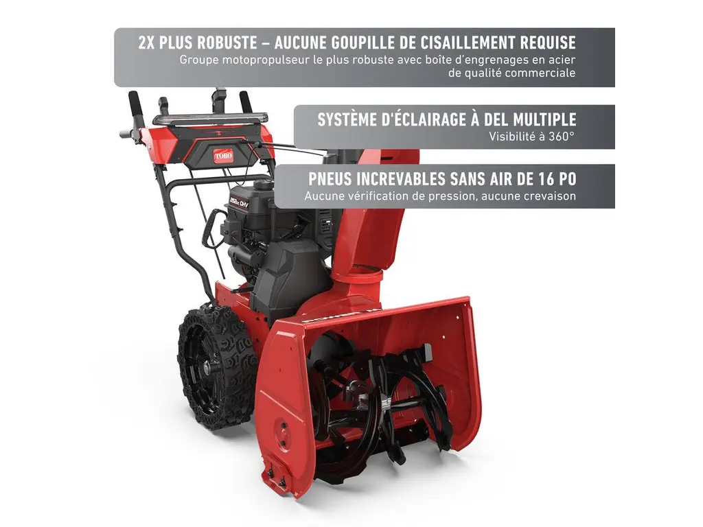 Toro Souffleuse à Neige à Essence à Deux Phases Power Max HD de 61 cm (24 po) 2026