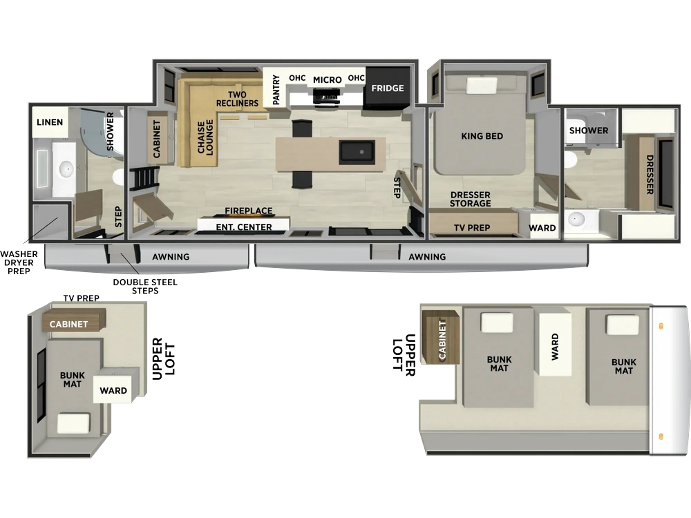2027 Forest River Sierra Sierra 411DBDL