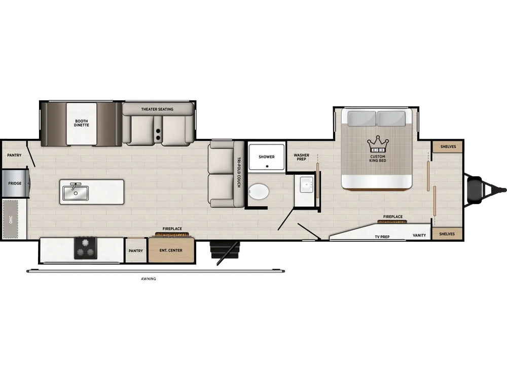 2027 Forest River Vibe Vibe 3400XL