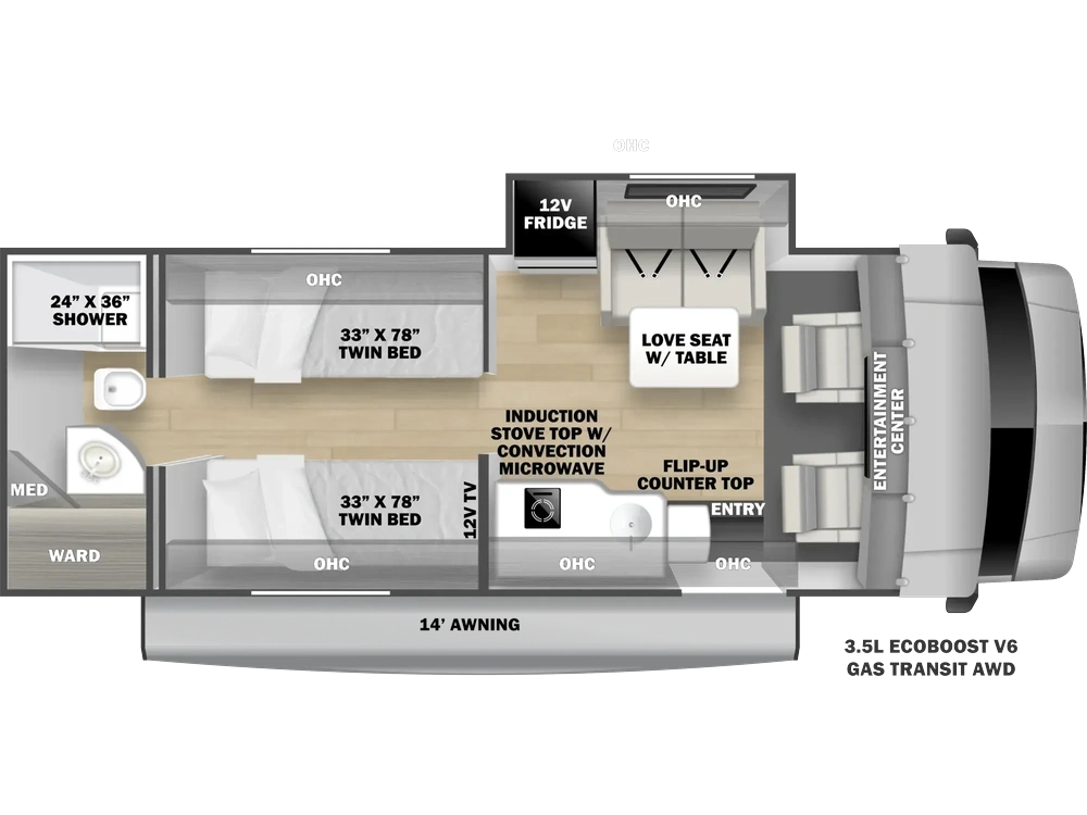 2027 Forest River Find Your Sunseeker Find Your Sunseeker TS2370 alt